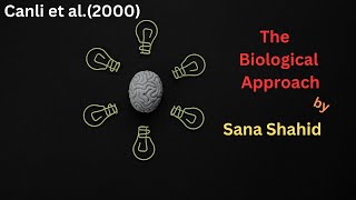 Canli et al2000amygdala activation emotion and memory [upl. by Zebedee]