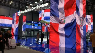 Espectacular stand de la República Dominicana en Fitur 2024 [upl. by Lledniw]