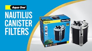 Aqua One Nautilus Canister Filters [upl. by Kehr94]