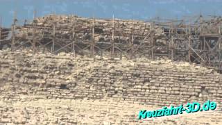 StufenPyramide König Djoser sowie MastabaGräber in Sakkara Ägypten mit AIDA Ausflug [upl. by Amikat]