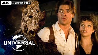 The Mummy 1999  Brendan Fraser and Rachel Weisz Awaken the Mummy in 4K HDR [upl. by Aliuqa]