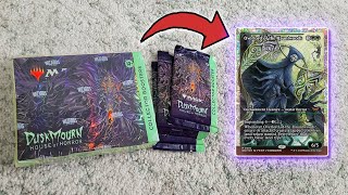 Crazy 400 Fractures Foil Pull from a Duskmourn Collector Booster Box [upl. by Martens]