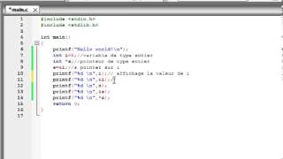 pointeur Langage C Samir7 [upl. by Turino]