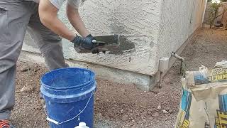 The basics of stucco repair [upl. by Eillen]