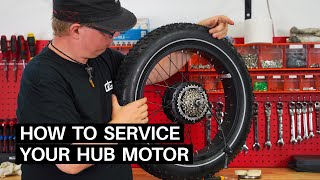 How to Open an Ebike Hub Motor [upl. by Braun]