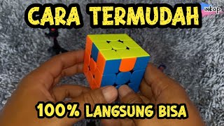 Tutorial rubik untuk pemula  Cara main rubik 100 Berhasil [upl. by Fabriane460]