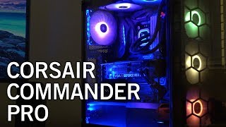 Corsair Commander Pro and SP120 RGB Fans • Installed in Corsair 460X RGB Case [upl. by Youlton]