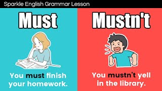 Must or Mustnt  English Grammar for Beginners Using Modal Verbs for Obligation  QUIZ [upl. by Oirottiv397]