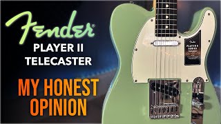 Fender Player II Telecaster  My Honest Opinion [upl. by Reffinej71]