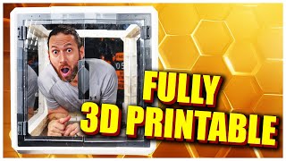 This 3D Printer Enclosure is FULLY 3D PRINTABLE [upl. by Arinay721]