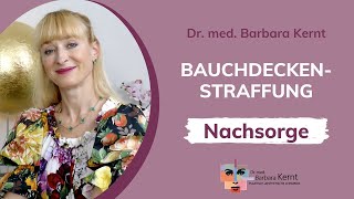 Bauchdeckenstraffung Narben Heilung amp Nachsorge ✓  Dr Barbara Kernt in München [upl. by Tahmosh]