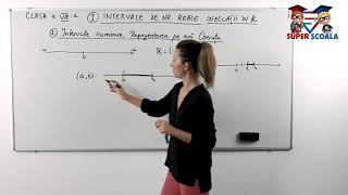 Clasa a VIIIa  Intervale numerice și reprezentarea lor pe axa numerelor [upl. by Leeda]
