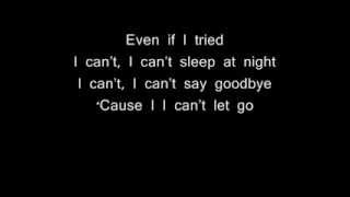 Faydee  Cant let go Lyrics [upl. by Tandi569]