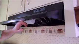 Installing New Range Hood Vent over Stove and Oven [upl. by Rellia318]