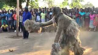 Nyau Dance of the Gule Wamkulu Secret Society in Malawi [upl. by Romo]