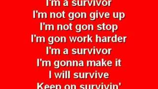 Survivor  Destinys Child with Lyrics [upl. by Mackie]