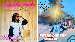 Lalitpur  Labim Mall Patan Durbar Square  Vlog24  Oviya Bhandari [upl. by Arahd]