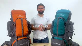 Tripole Gears Walker Rucksack  Trekking and Backpacking Rucksack [upl. by Ioj377]