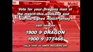 St George Illawarra Dragons Man of the Match Promo 2001 [upl. by Athena508]