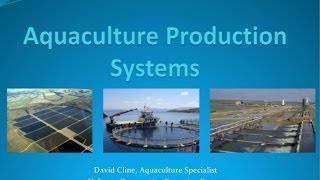 4 Major Aquaculture Production Systems [upl. by Alphonsa]