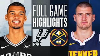 SPURS at NUGGETS  FULL GAME HIGHLIGHTS  April 2 2024 [upl. by Tugman]