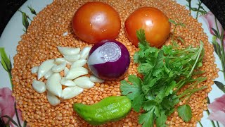 Masoor Dal Recipe  Red Lentils Soup Recipe  Ppnagavlog [upl. by Torry733]