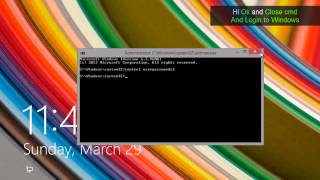 Reset Windows 8  81 Password  How to Reset Recover Forgotten Windows Password [upl. by Lomax621]