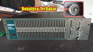 Servis Equalizer Ashley GEQ3102 Rusak Tidak Hidup [upl. by Artened]