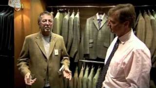 Eric Clapton discussing his love for Cordings country clothing [upl. by Esilegna960]