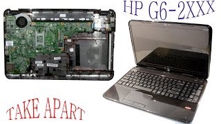 HP G62000 2013 2nd Generation  take apart and reassemble [upl. by Fatima712]