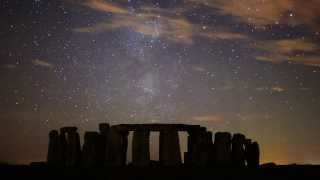 Perseid meteors over Stonehenge [upl. by Katie388]