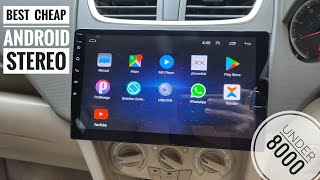 Best and Cheap Android stereo for your car  installation  Reverse camera connection  DIY [upl. by Enair]