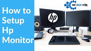 How To Setup Hp Monitor An Easy Tutorial For All The Beginners [upl. by Julissa821]