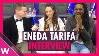 Eneda Tarifa wins Kënga Magjike 2019 Interview [upl. by Joo]