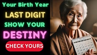 What The Last Digit of Your Birth Year Means – Youll Be SHOCKED ✨ [upl. by Aray]