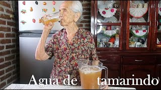 Receta de agua fresca de tamarindo  Cocinando con Ninfa [upl. by Hartman552]