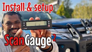 How to monitor Mitsubishi Triton Transmission temperature with ScanGauge 2 [upl. by Ayotal113]