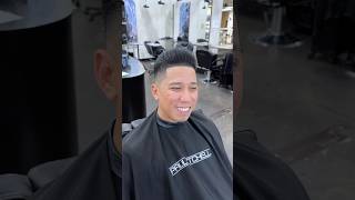 Best Barber in San Diego gives haircut to his student at Paul Mitchell San Diego barber haircut [upl. by Jerad]