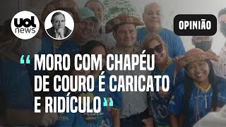 Villa Sergio Moro com chapéu de couro em Pernambuco é caricato e ridículo [upl. by Hardden457]