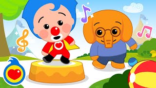 Cabeça Ombro Joelho e Pé 😃🤷🦵👣  Música Infantil  Um Herói do Coração ❤️ [upl. by Vivien]