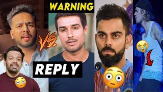 HUGE LAFDA Dhruv Rathee Gives WARNING to Elvish Yadav😳 Virat Kohli to Leave India Permanently [upl. by Obau]