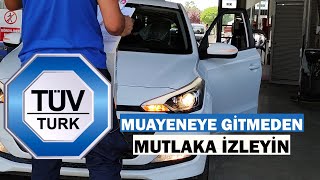 Araç Muayenesi Nasıl Yapılır  Vizeye Gitmeden Önce Yapılması Gerekenler [upl. by Billmyre]