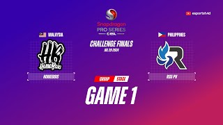 HomeBois vs RSG Philippines GAME 1 SPS Season 5 Challenge Finals  RSG VS HB ESPORTSTV [upl. by Izmar]