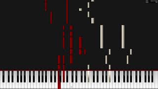 Alumina  Nightmare Full Song Piano Tutorial [upl. by Tarah]