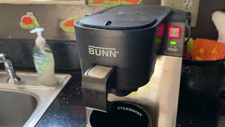 Working Bunn MCU My Cafe Single Cup Coffee Maker [upl. by Artek]