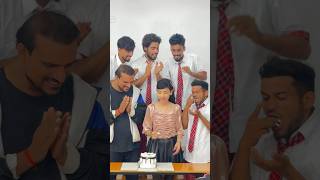 Birthday prank 😂🎂✨  Vijay Saiwal  shorts schoollife school comedy funny [upl. by Claiborne]