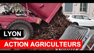 Action des Agriculteurs  Lyon [upl. by Neraj662]