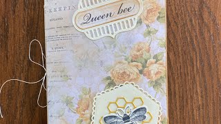 Journaling JOY July  Queen Bee [upl. by Airekal941]