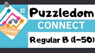 Puzzledom Connect Regular B soluce [upl. by Aliuqet]