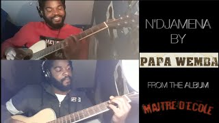 Papa Wemba NDjamena Acoustic Cover by Eddi Goma [upl. by Marijn]